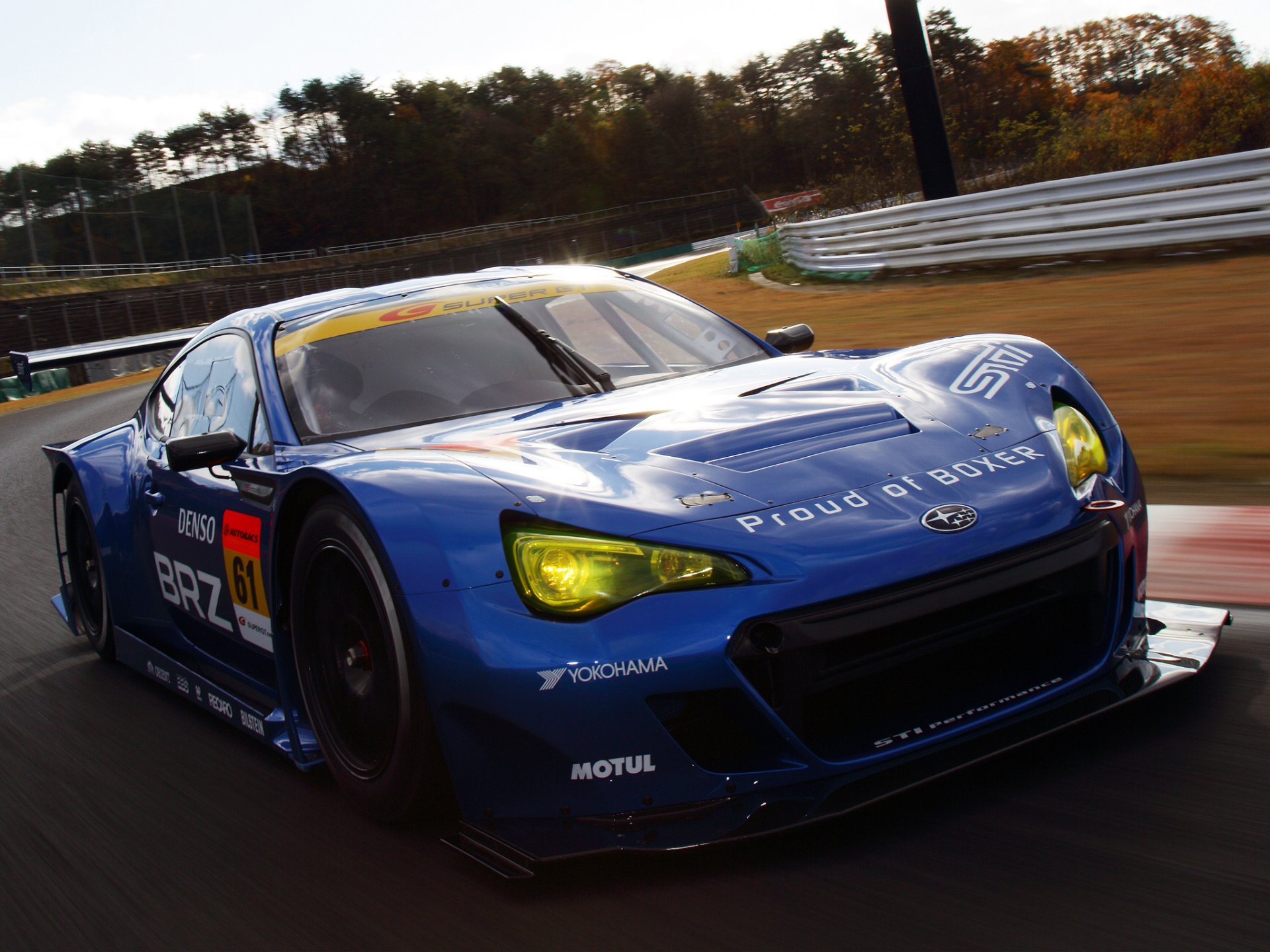 voiture voiture subaru brz bleu mouvement piste de course course subaru brz gt300 course