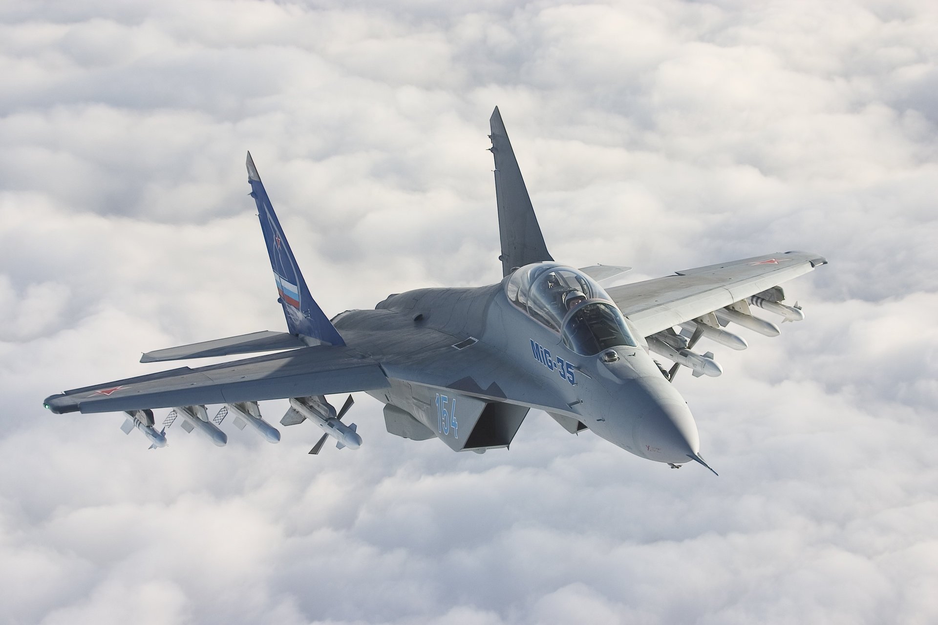 air mig-35 mig-35 airplane air clouds military aviation military equipment aviation flight