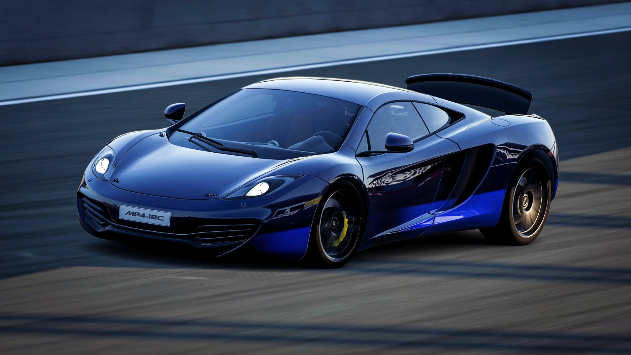 mclaren mp4-12c geschwindigkeit