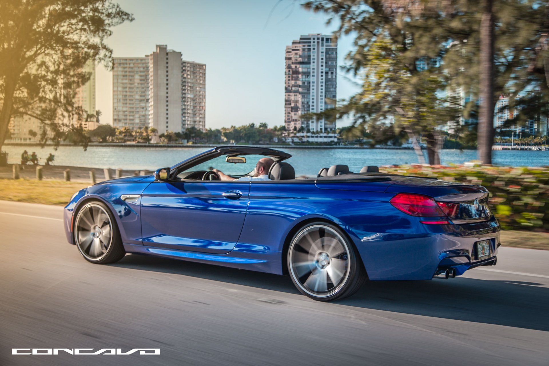 concavo ruote auto auto bmw m6 convertibile