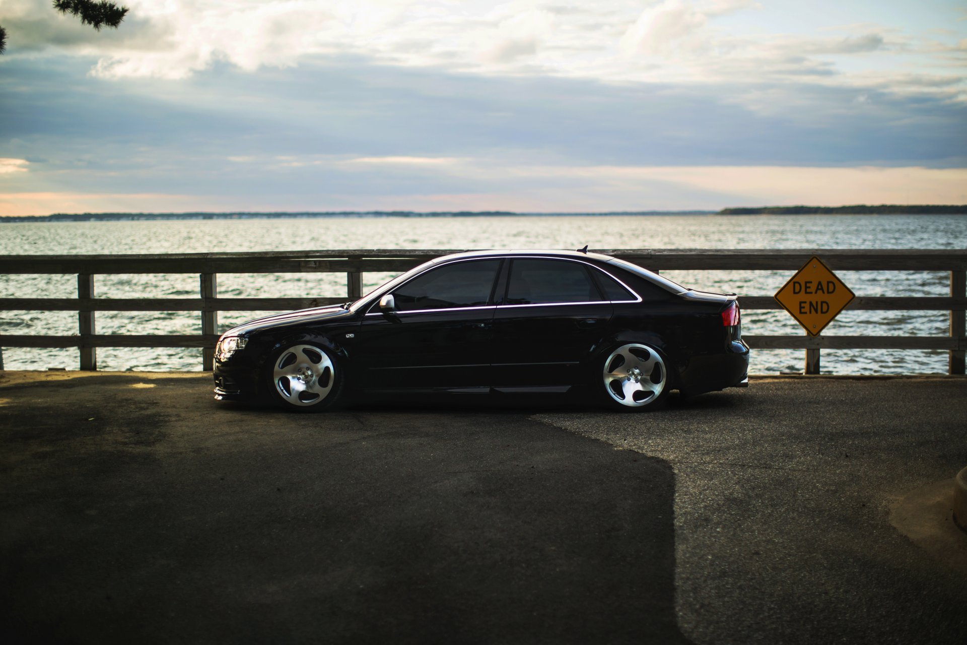 audi a4 black audi black tuning profile