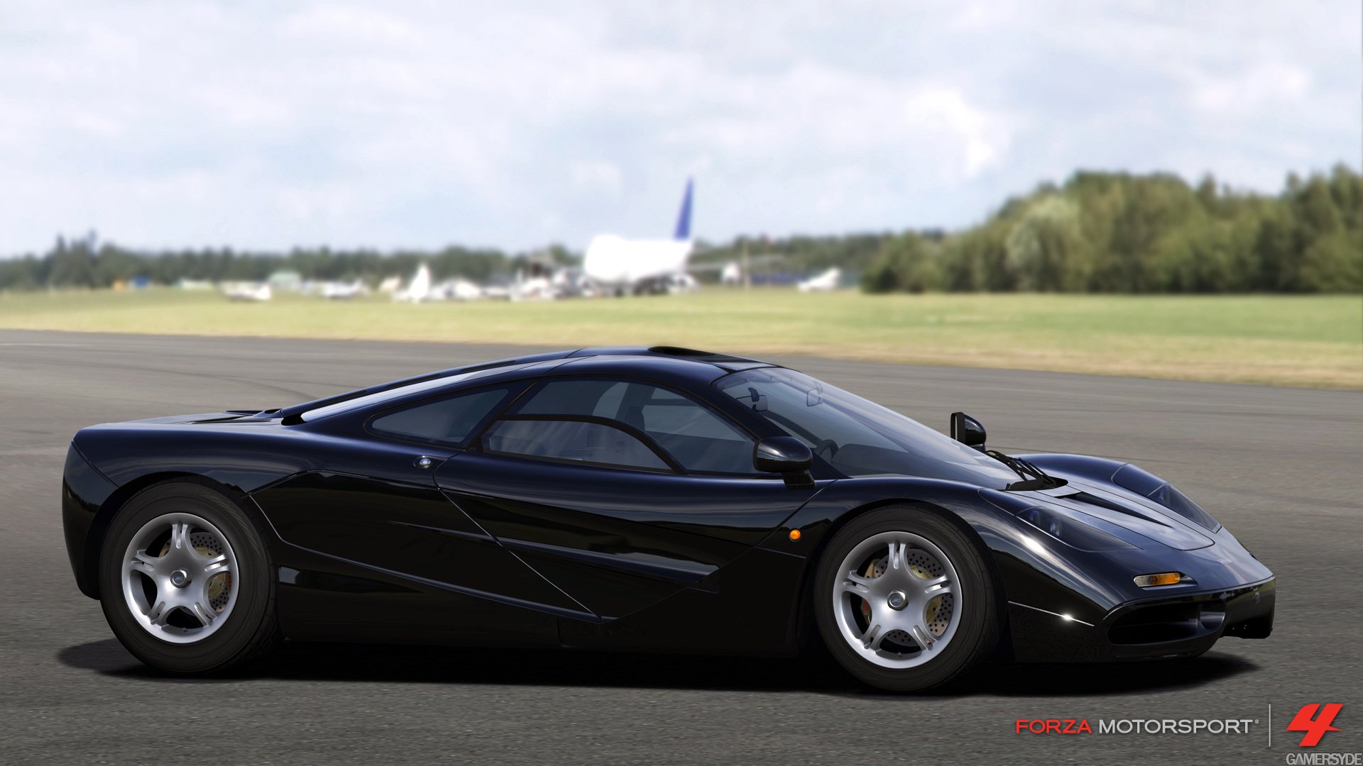 mclaren f1 gtr noir piste forza 4 sport automobile