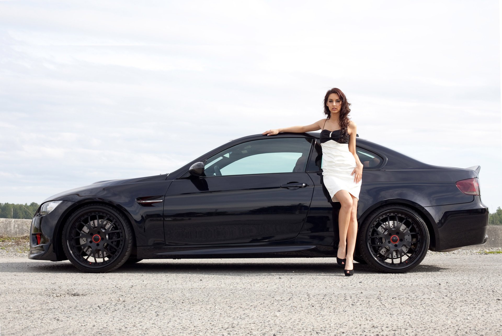 bmw hair girl dress wheels m3 beautiful wheels black car passenger cars cars cars girls motor transport women