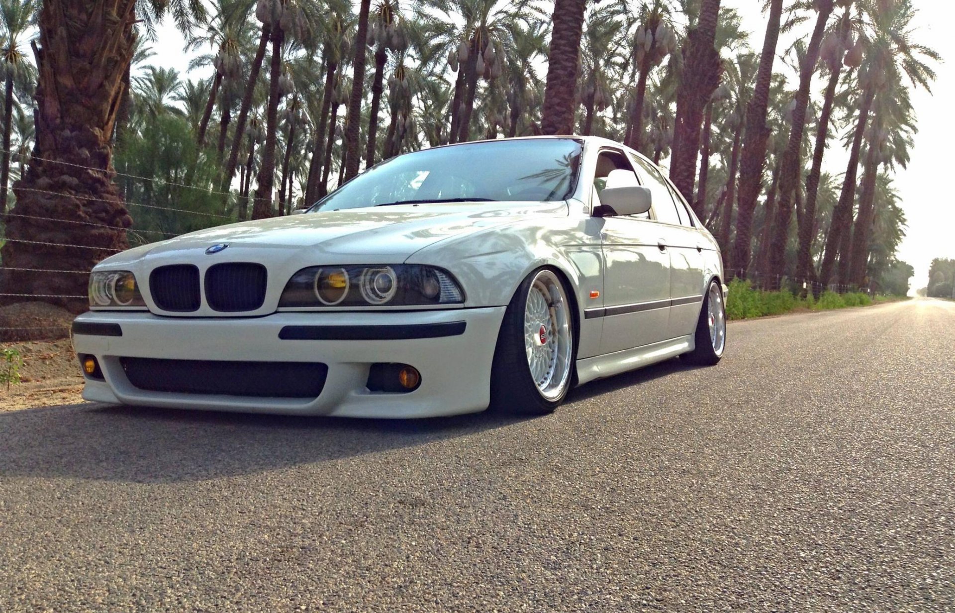 bmw m5 e39 bbs posizione bmw strada bianco tuning