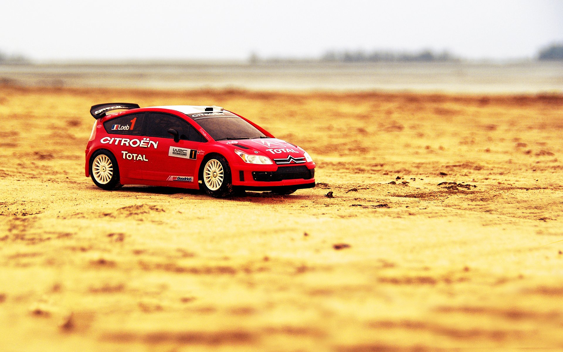 citroen c4 wrc rallye rallye voiture sport rouge sable