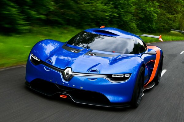 Desktop wallpaper Renault Alpin Concept car