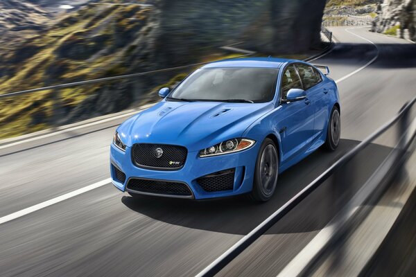 The new Jaguar Blue is on the move