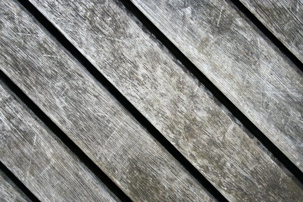 Fond de texture sous la forme de planches de bois gris