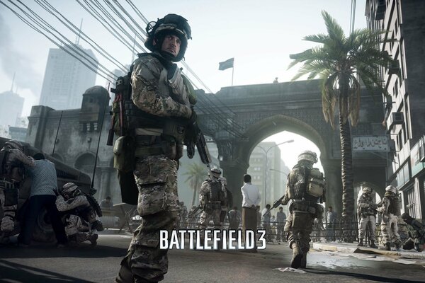 Campo de batalla juego battlefield 3