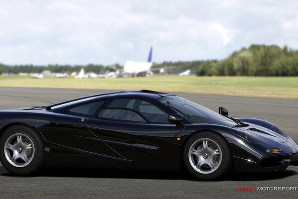 Stylish mclaren f1 for motorsport