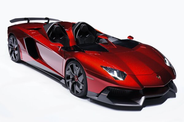 Red Lamborghini Cabrio Double