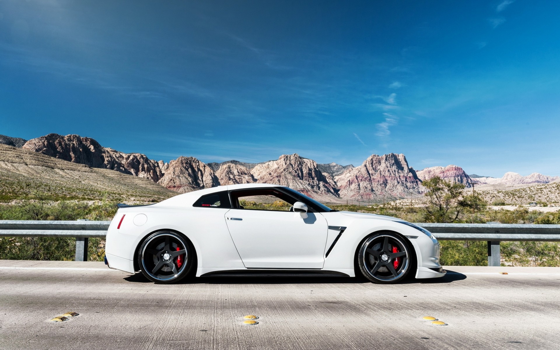 mountain nissan tuning white