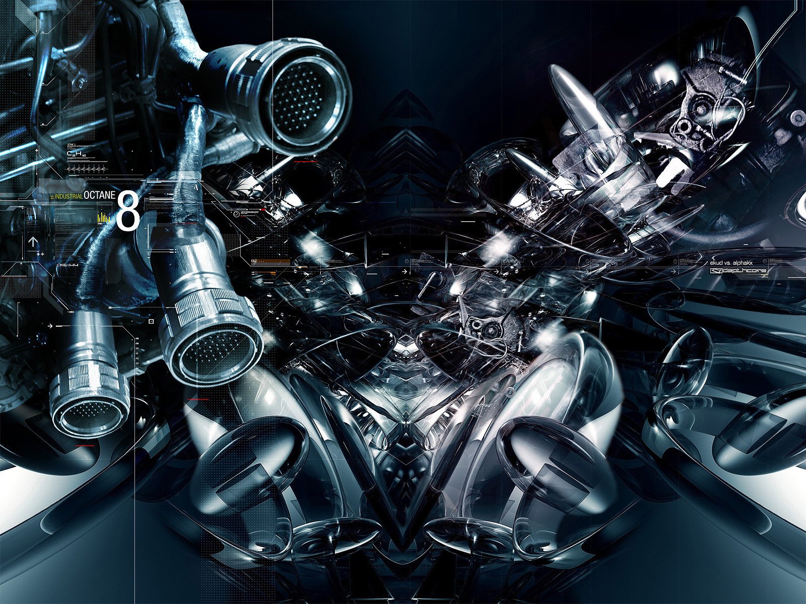 industrial octane industrial techno gears cyberstyle industrial cyber