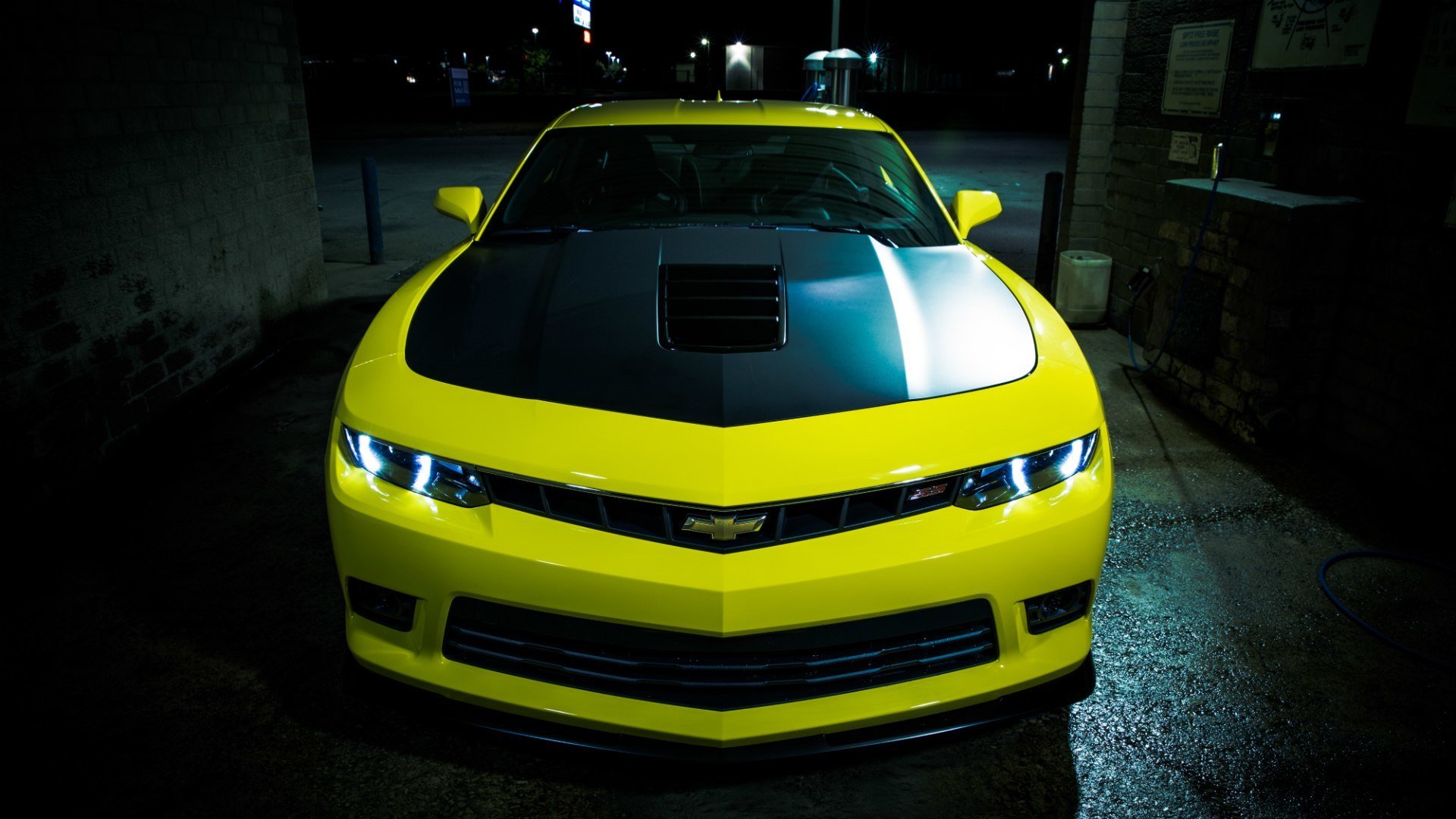 chevrolet camaro ss 2014 jaune