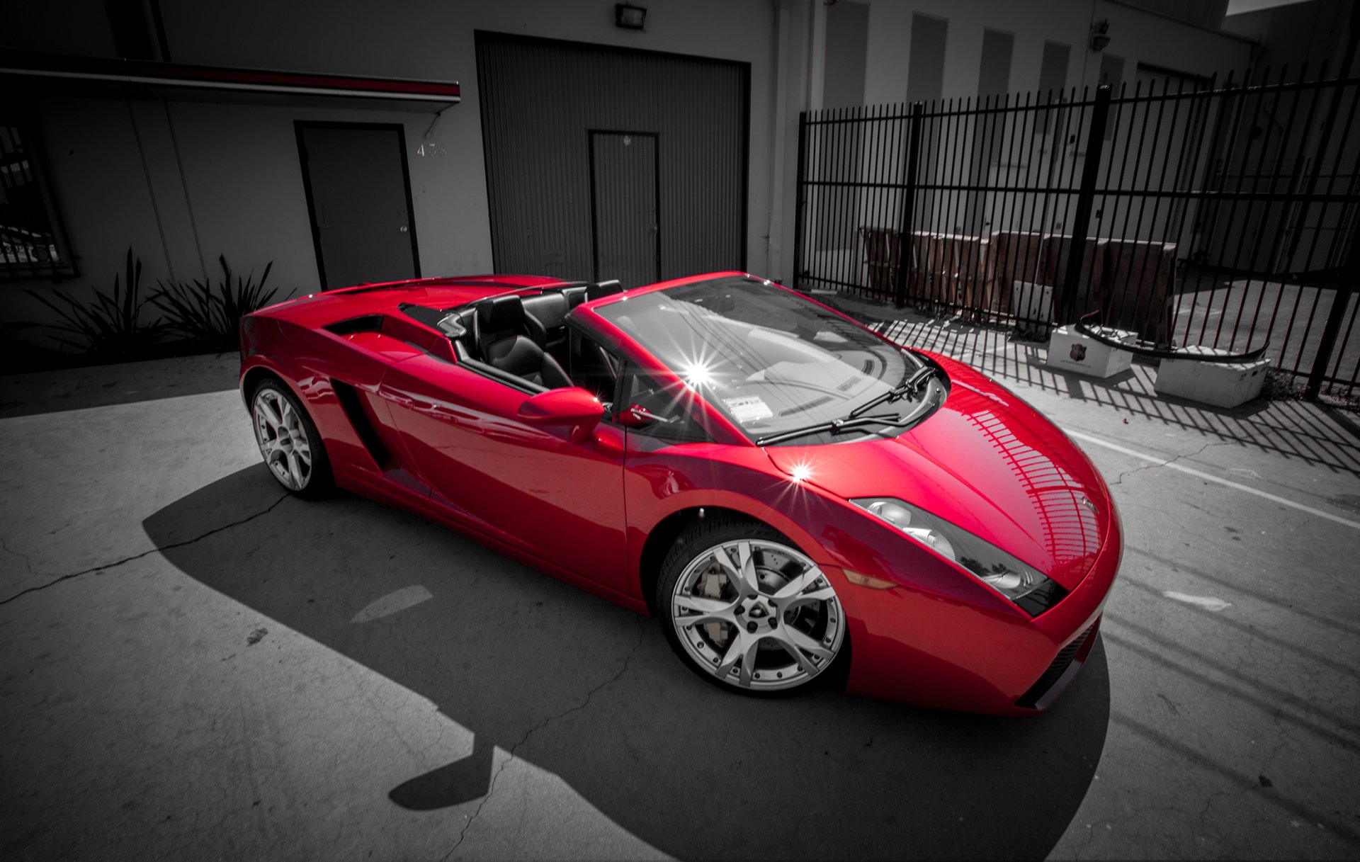 lamborghini gallardo red tuning