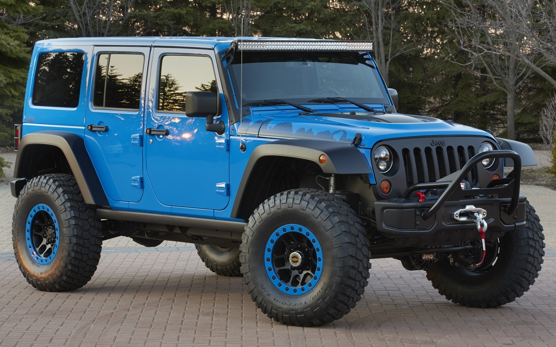 jeep wrangler concepto de rendimiento máximo rangler concepto frente