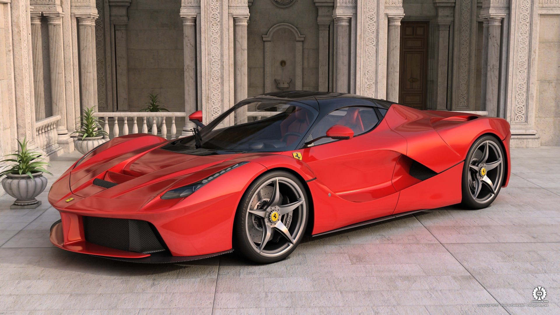 ferrari laferrari rojo coche superdeportivo ferrari laferrari auto rojo