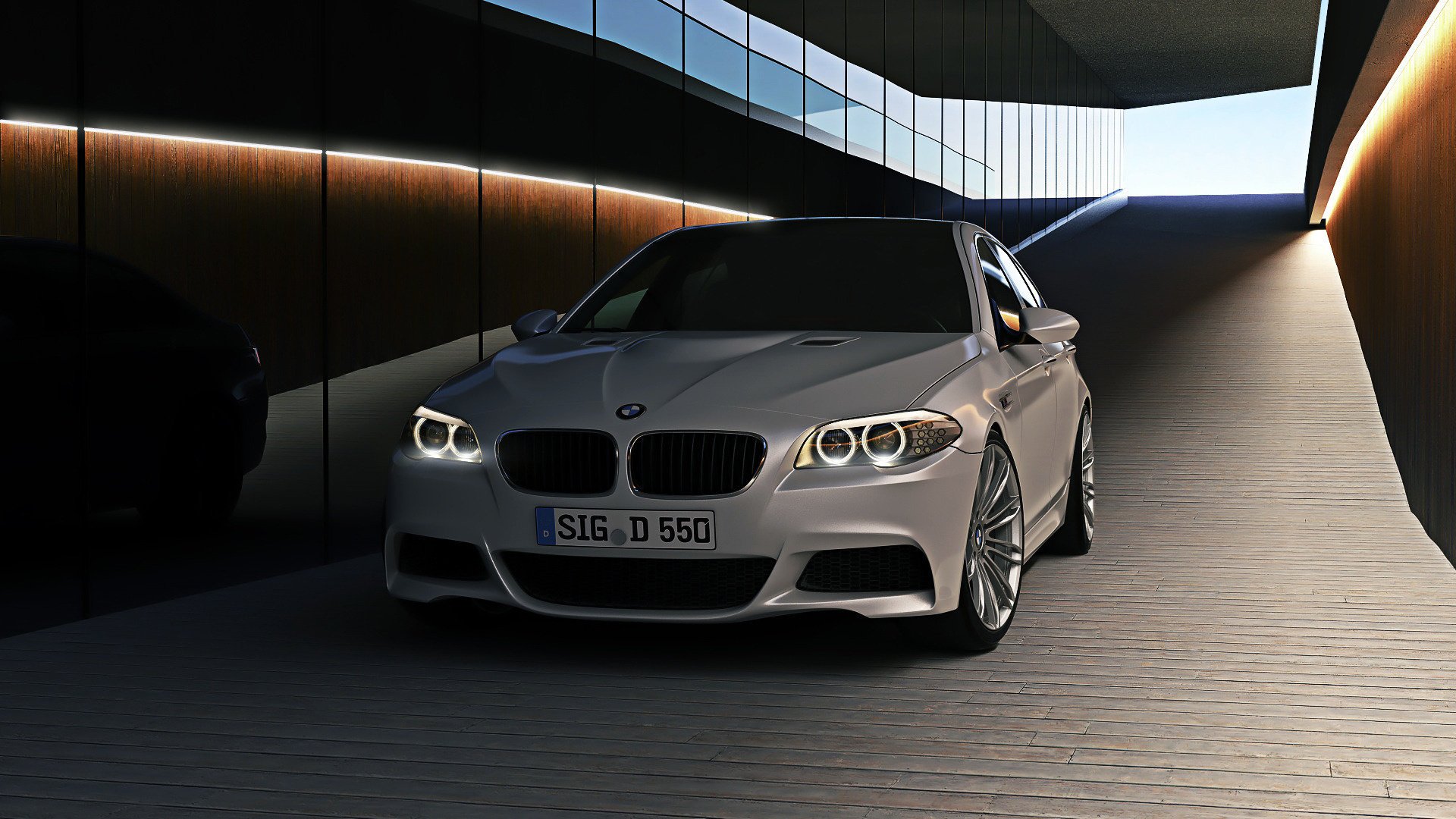 xiv bmw bmw f10 underground garage f10 m5 passenger cars cars auto transport bmw bavaria germany headlights silver car car cool car motor transport