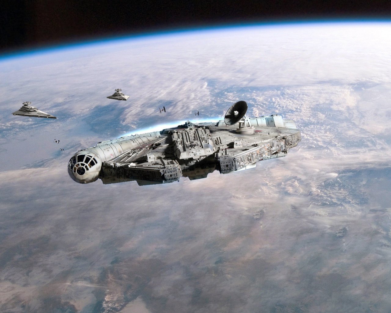 guerre tar guerre stellari incrociatori impero millennium falcon pianeta spazio volo fantascienza