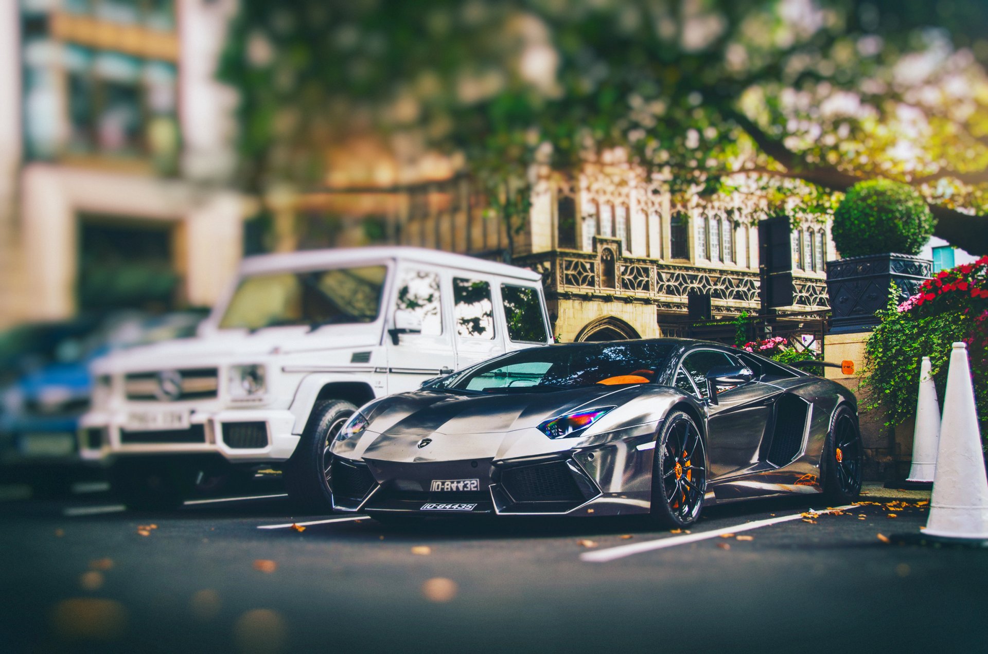 lamborghini aventador lp760-4 oakley design alrashed carbon edition inglaterra ciudad londres estacionamiento helik