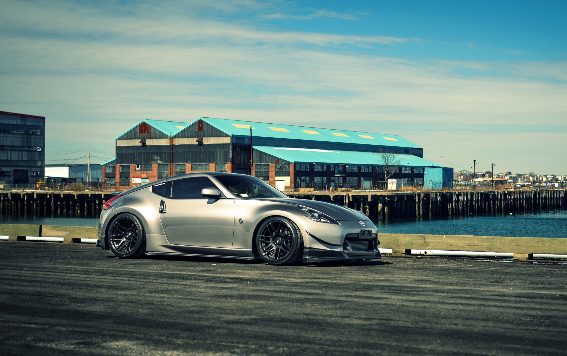 nissan 370z серебряный jdm передние ниссан металлик