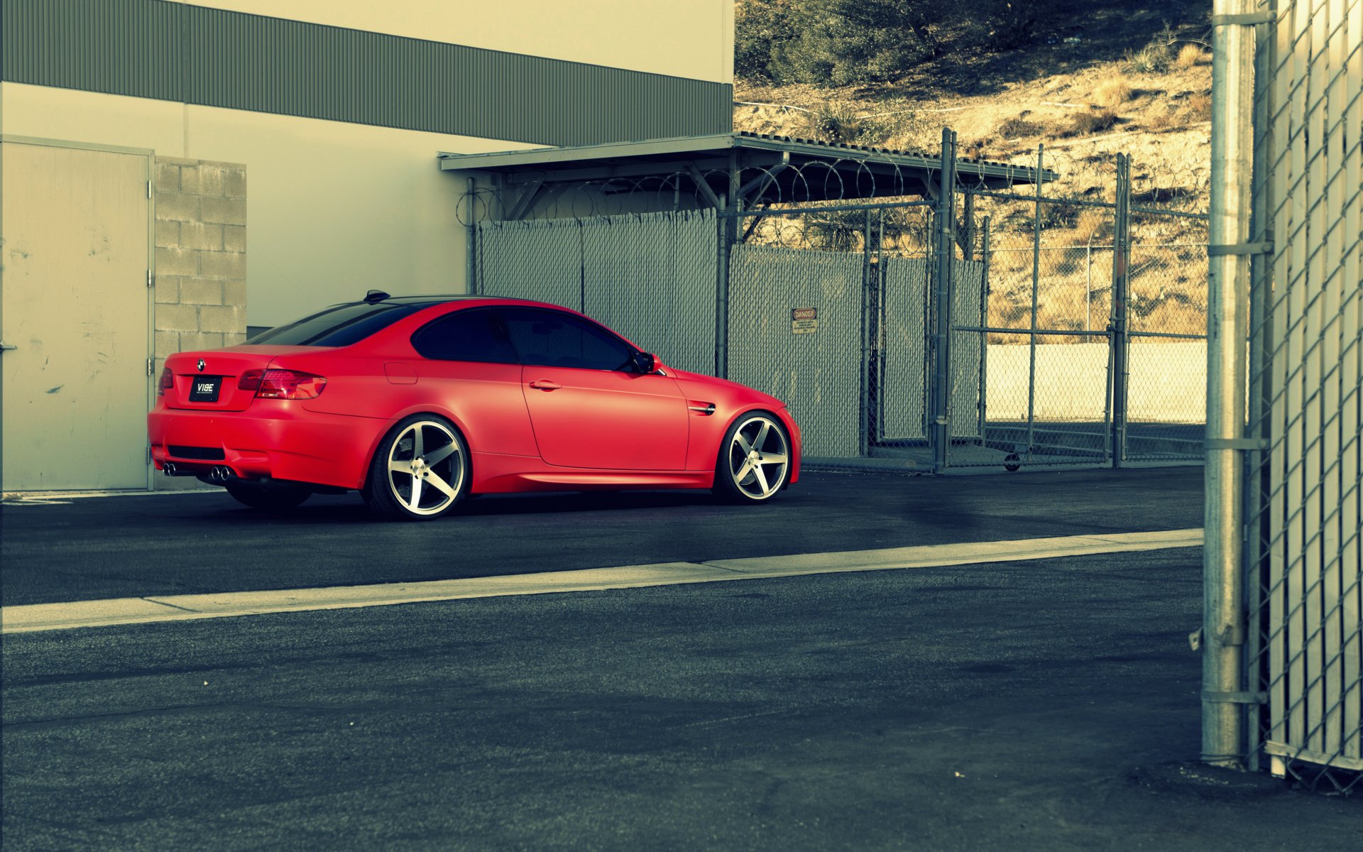 bmw m3 e92 red rear bmw 3 series red