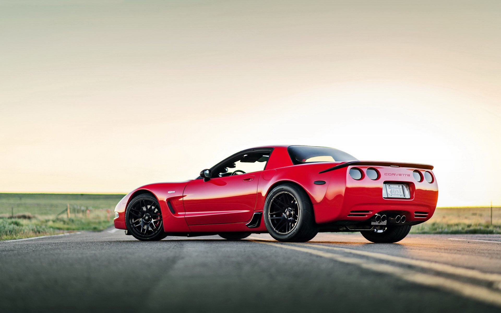 chevrolet corvette c5 rojo coche snack fotos