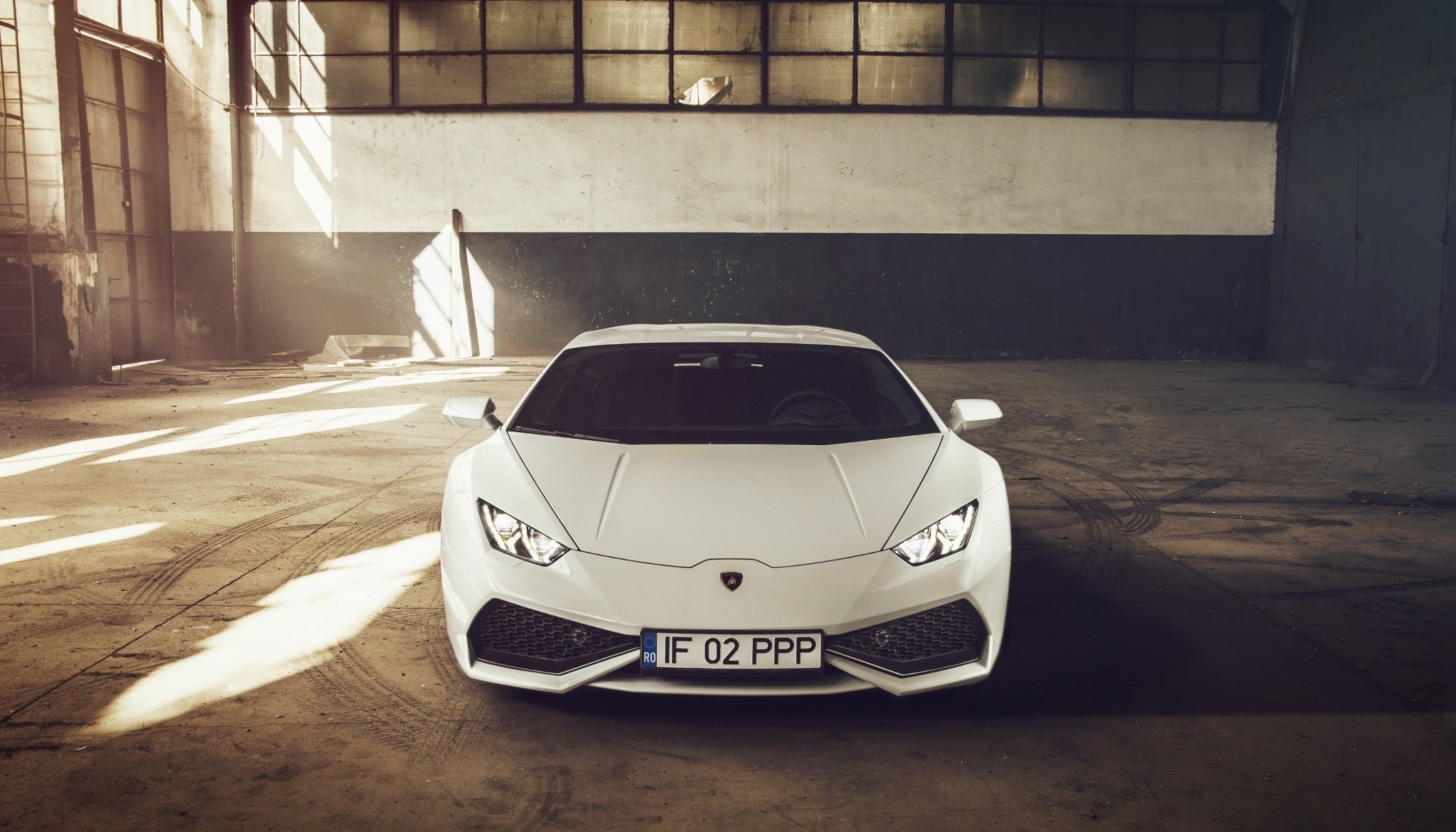 lamborghini urakan lp610-4 superdeportivo 2014 blanco frente