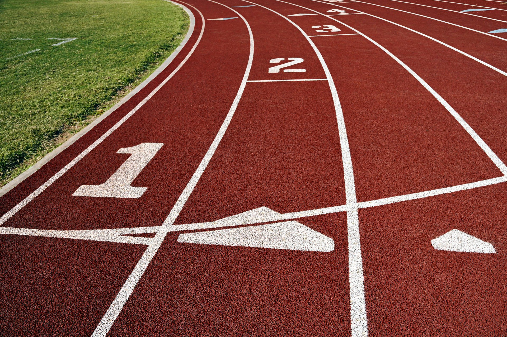 deportes carrera hierba cinta de correr correr líneas papel pintado lugares césped marcado estadio