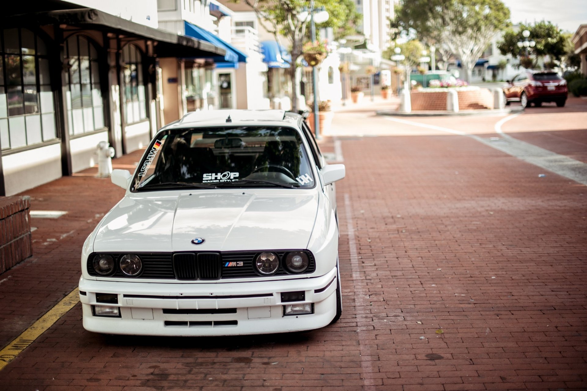 bmw série 3 m3 e30 blanc macro