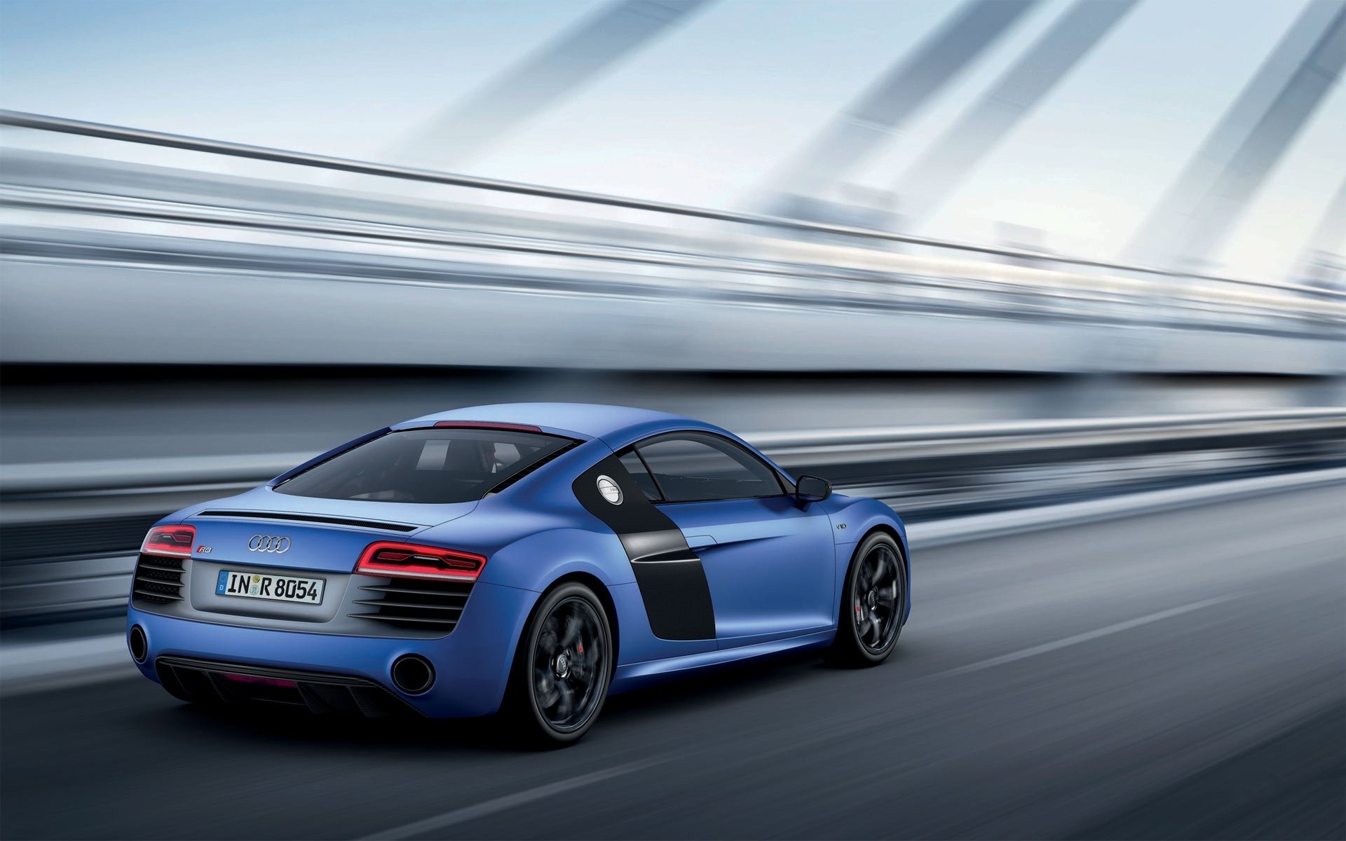 audi r8 v10 sports car audi auto blue in motion coupe