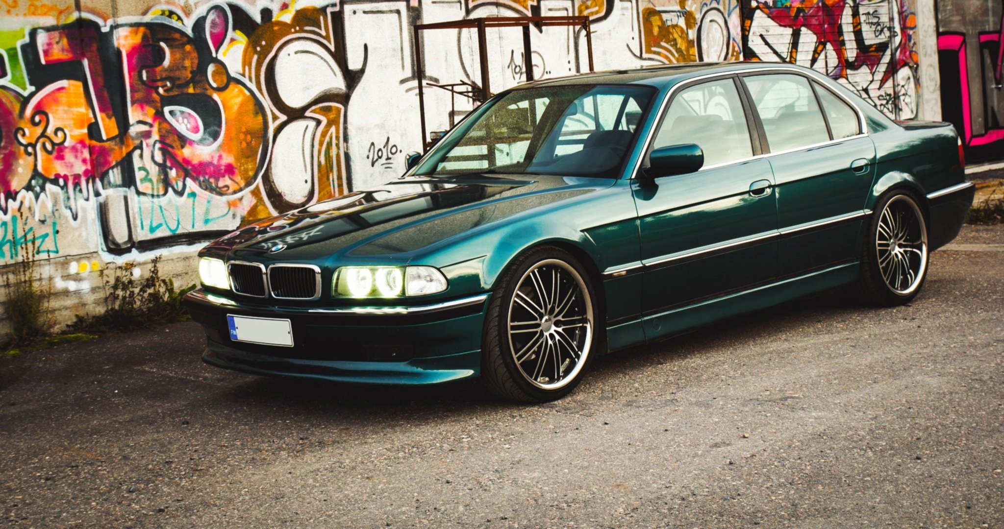 bmw e38 740il бмв классика диски фары