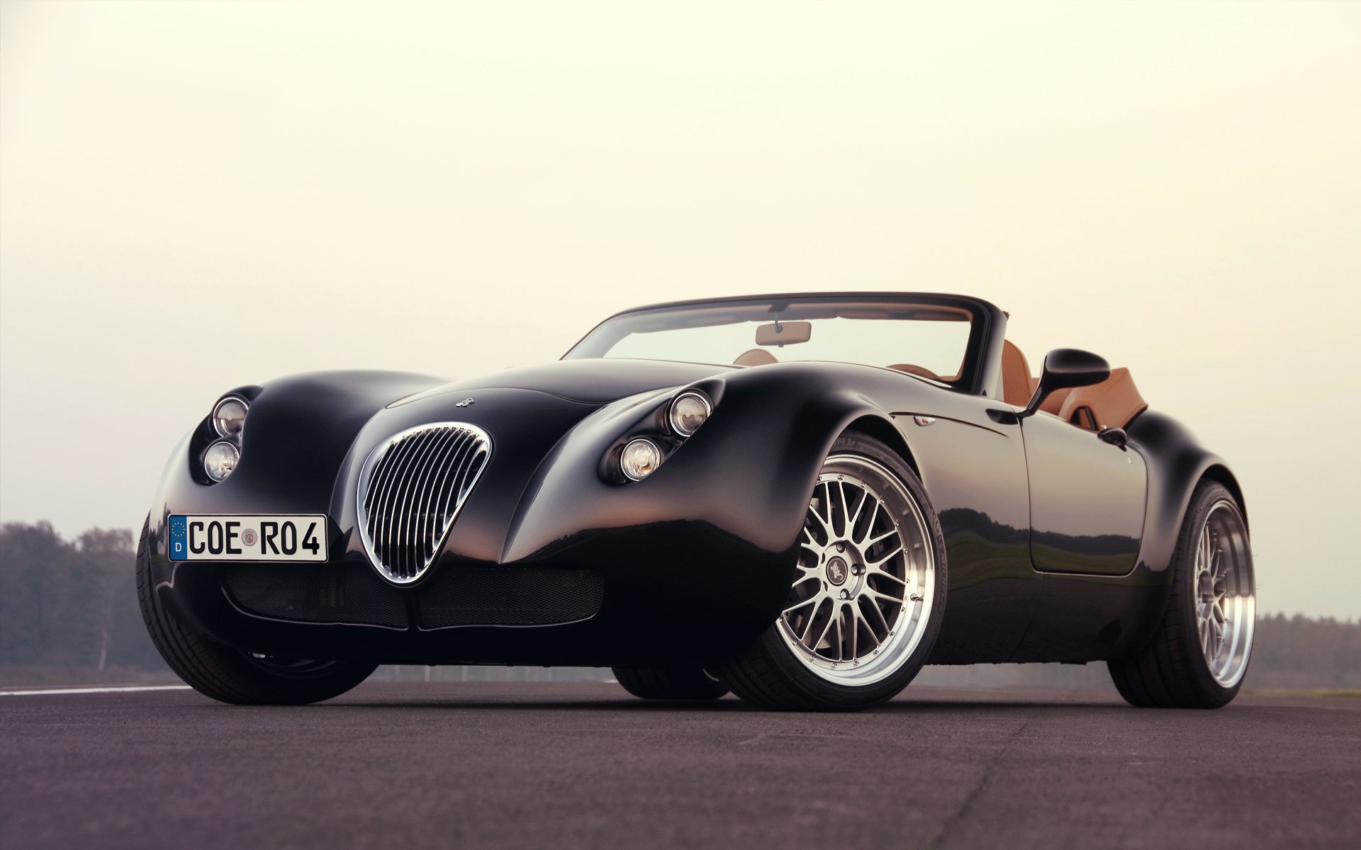 hintergrundbilder auto schwarz wiesmann roadster mf4 / mf4-