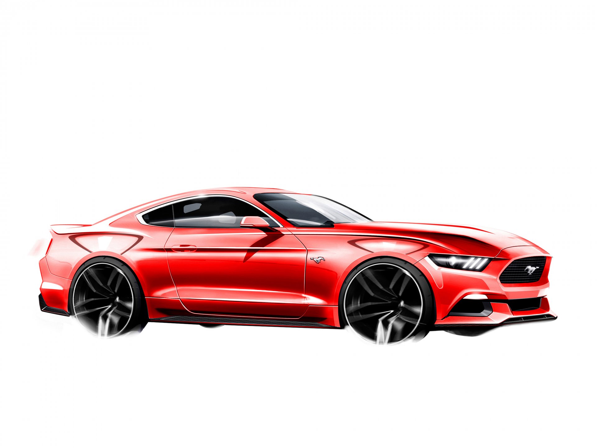 2015 ford mustang schizzo