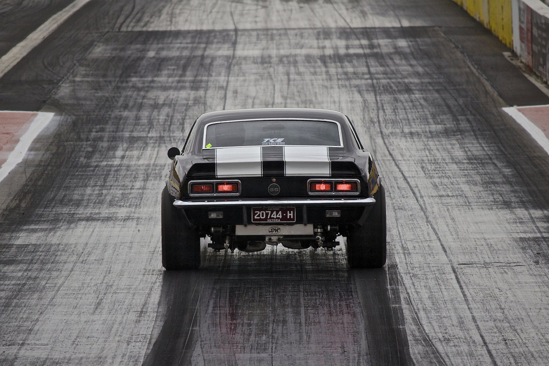 muscle car muscle car drag racing wyścig