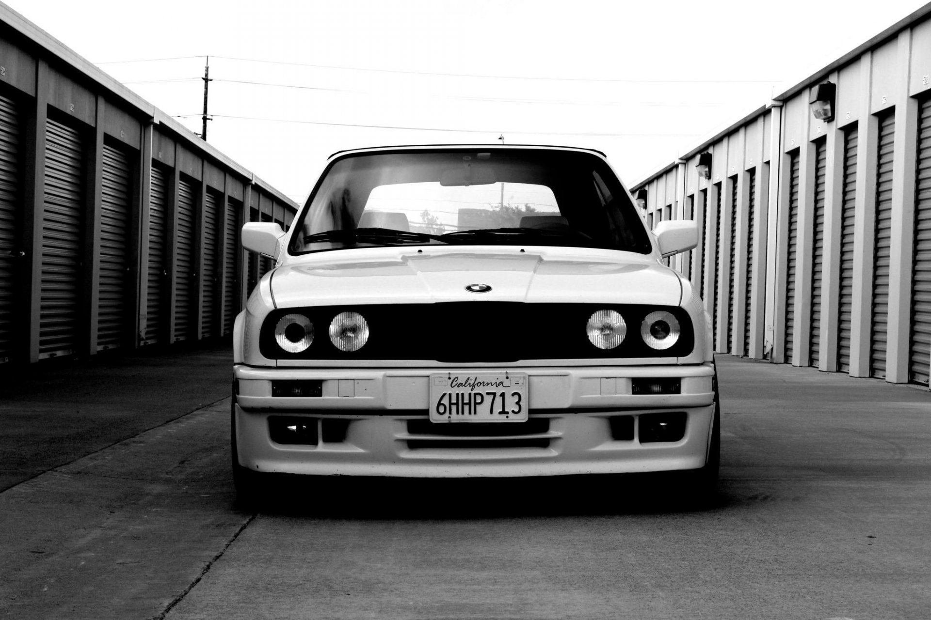 bmw e30 m3 posición blanco