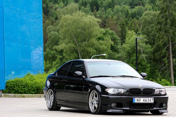 Gorgeous BMW view in the city