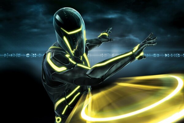 Android de Tron lanza disco de luz