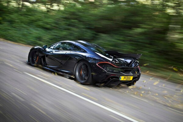 Une des voitures chères de la voiture de sport McLaren