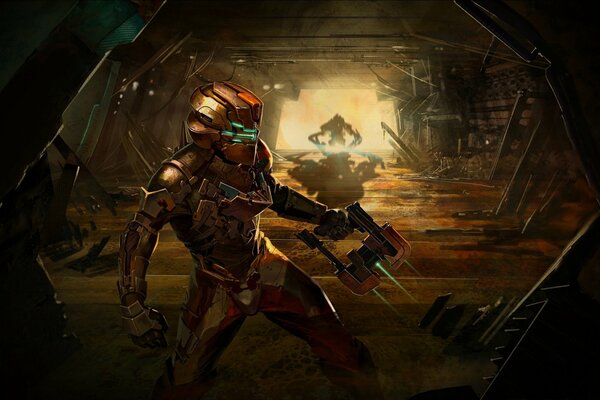 Dead Space robot du jeu