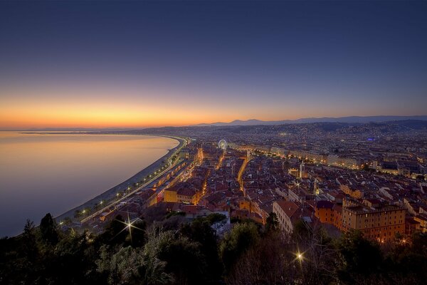 Seaside towns in France