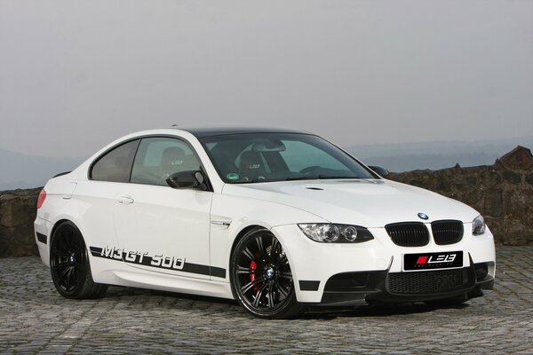 Photos of a powerful Bmw m3 car