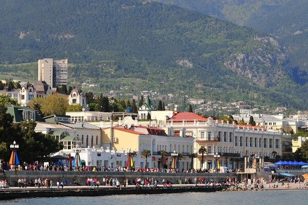 Argine in Crimea in estate