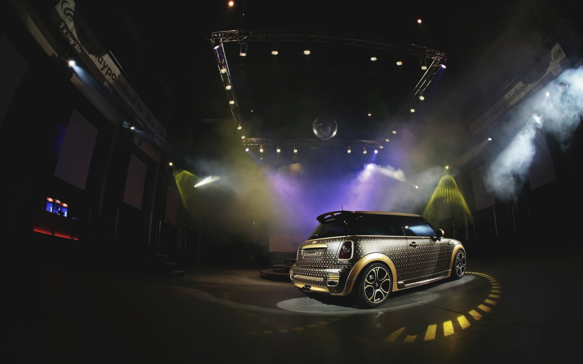 mini cooper mini cooper fumo discoteca auto tuning