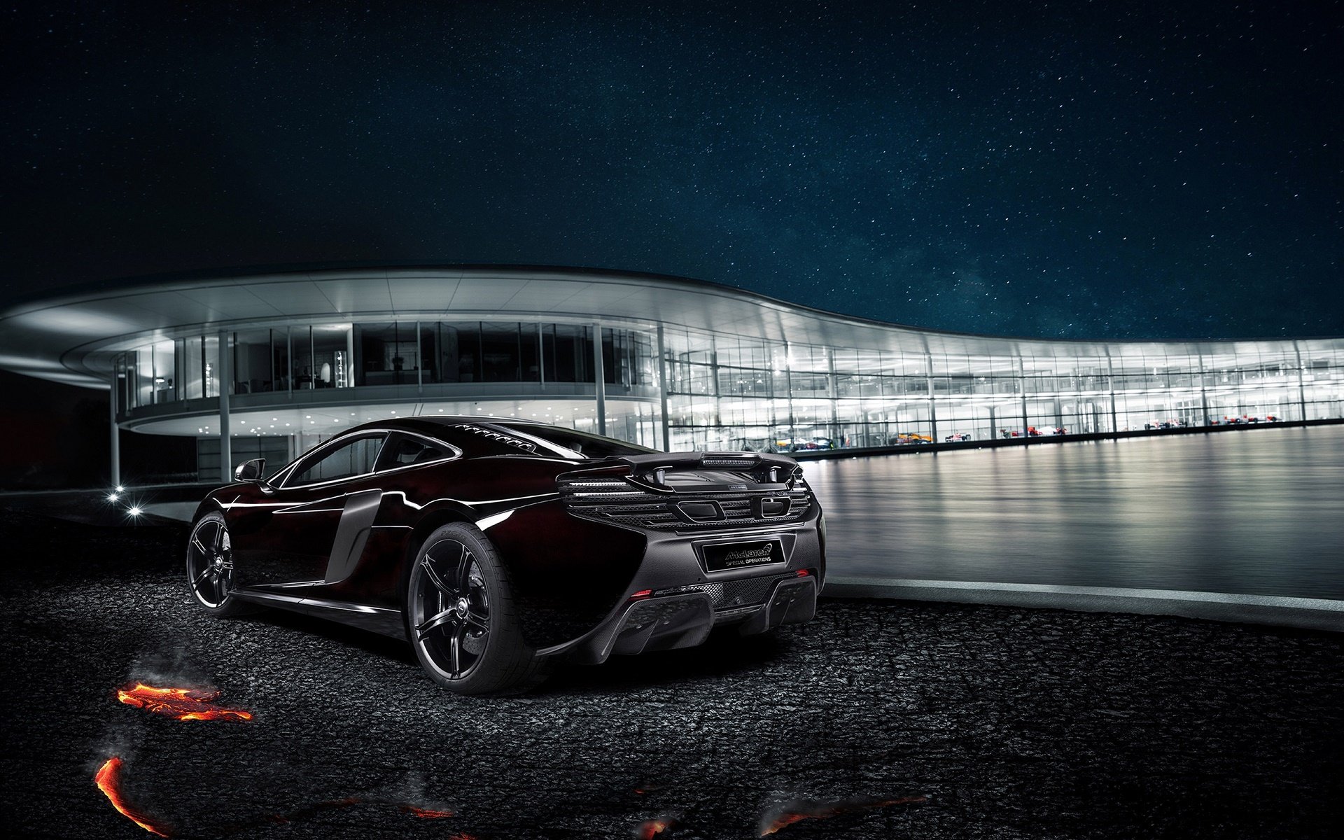 mclaren 650s mso coupé concepto 2014 trasero