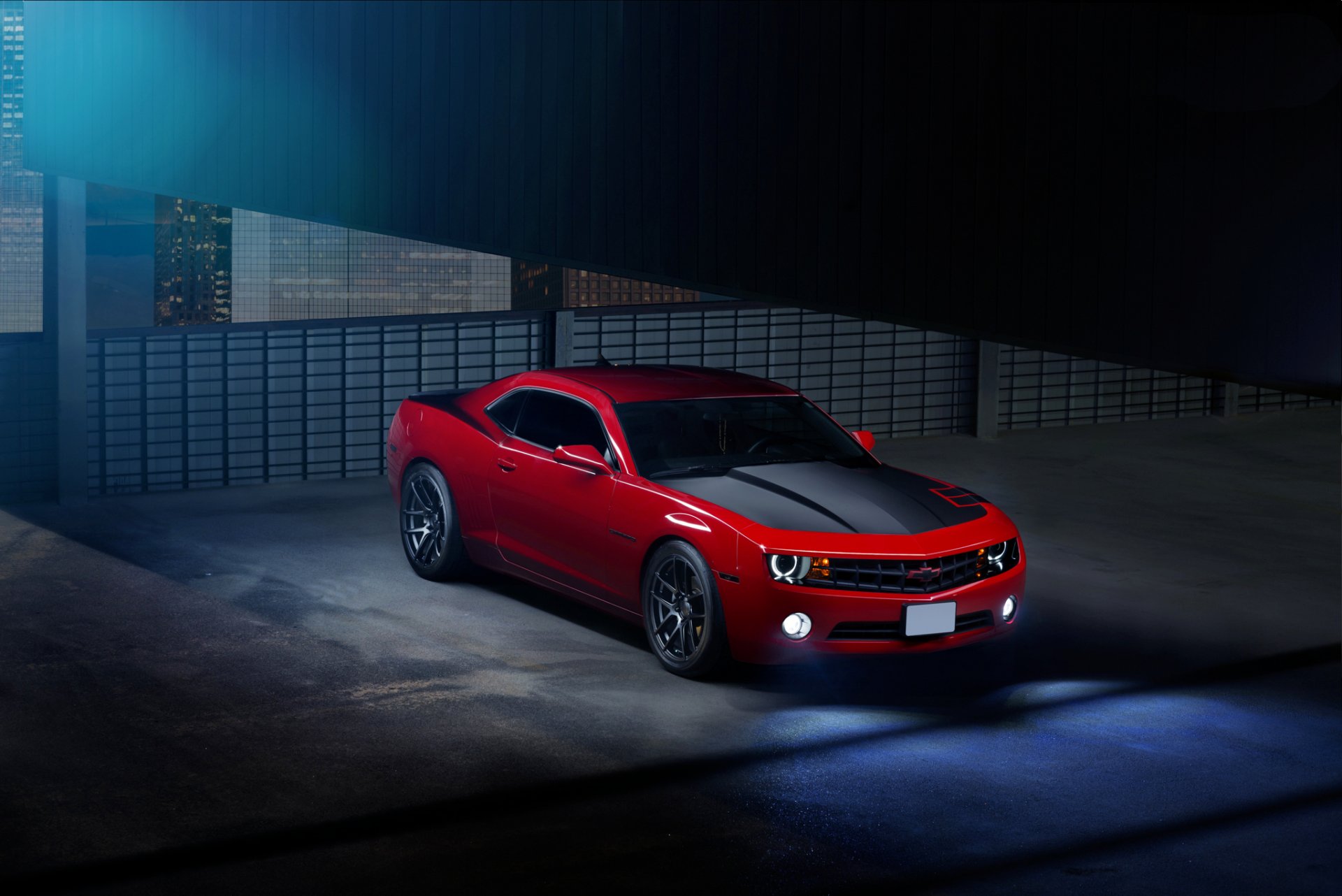 chevrolet camaro rojo coche del músculo chevrolet camaro rojo coche del músculo