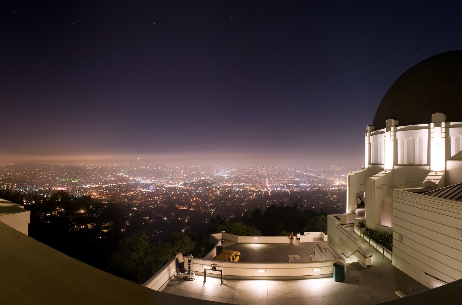 noche ciudad panorama