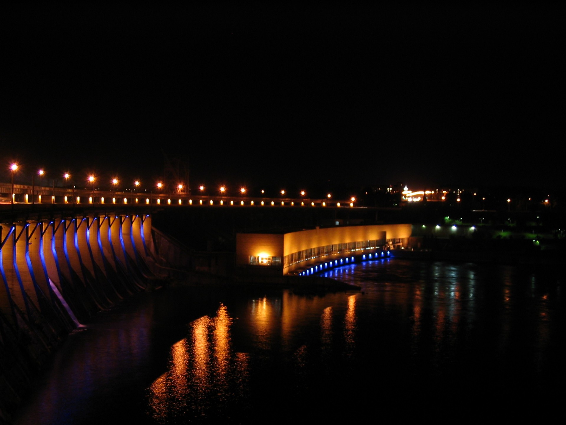 zaporozhye barrage nuit