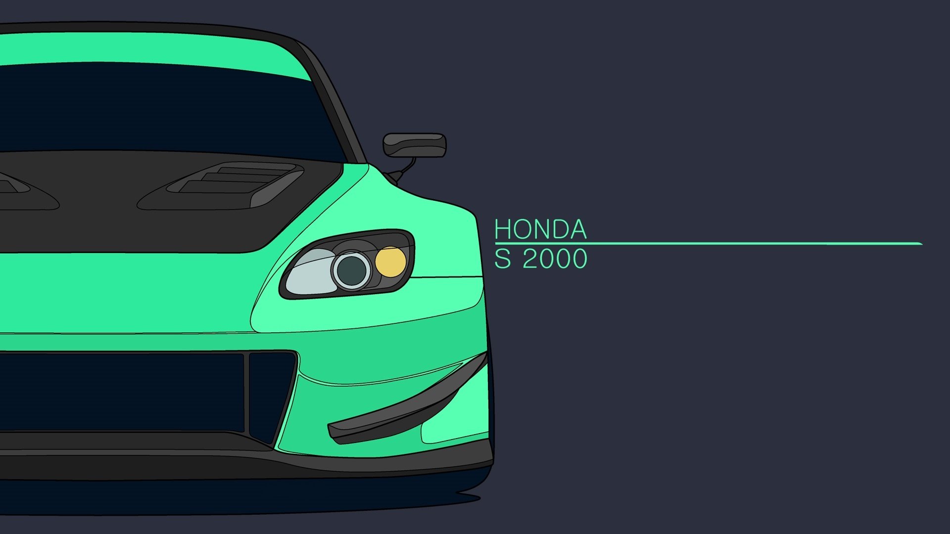 honda s2000 minimalisme honda