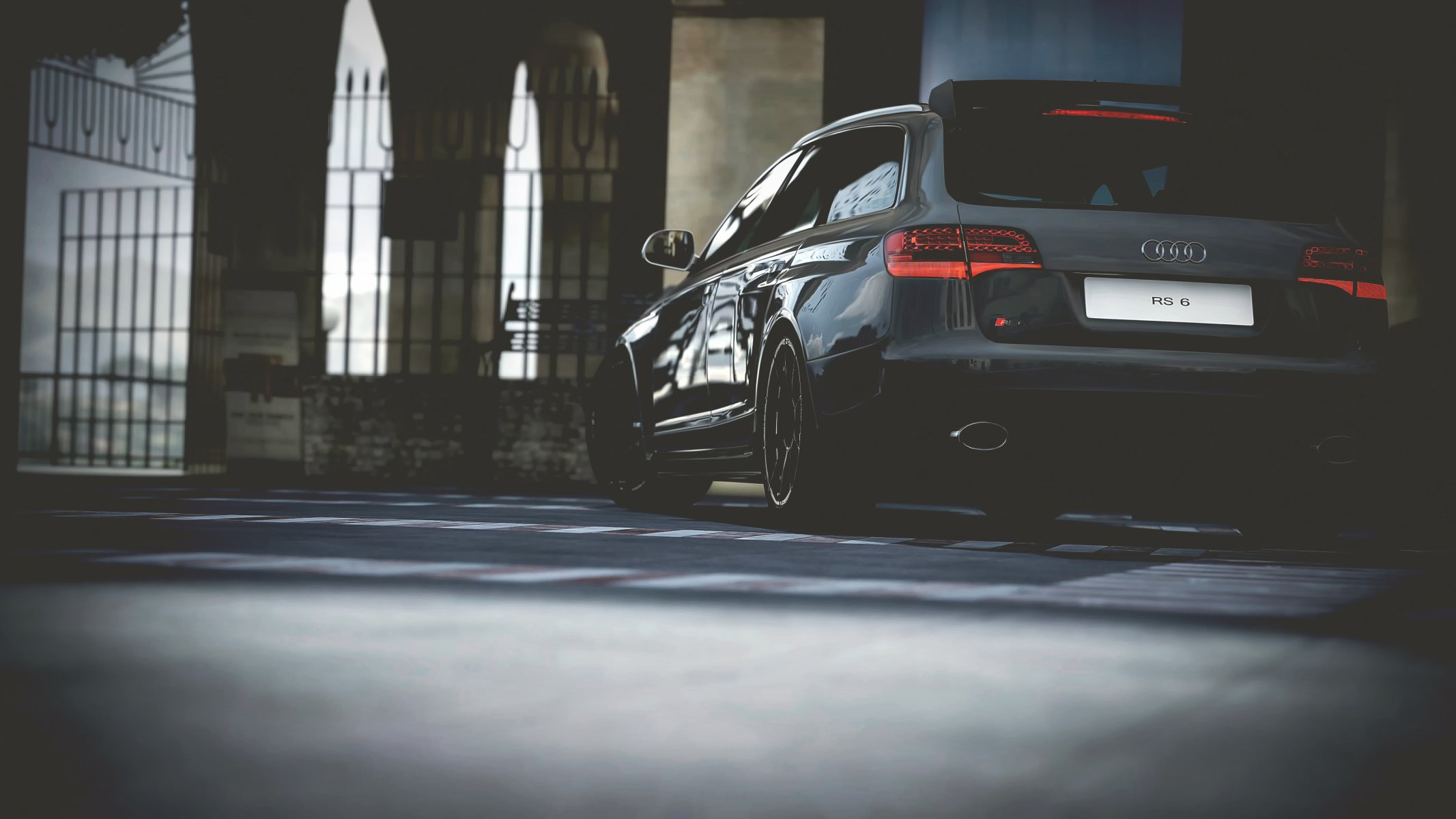 audi rs6 вид